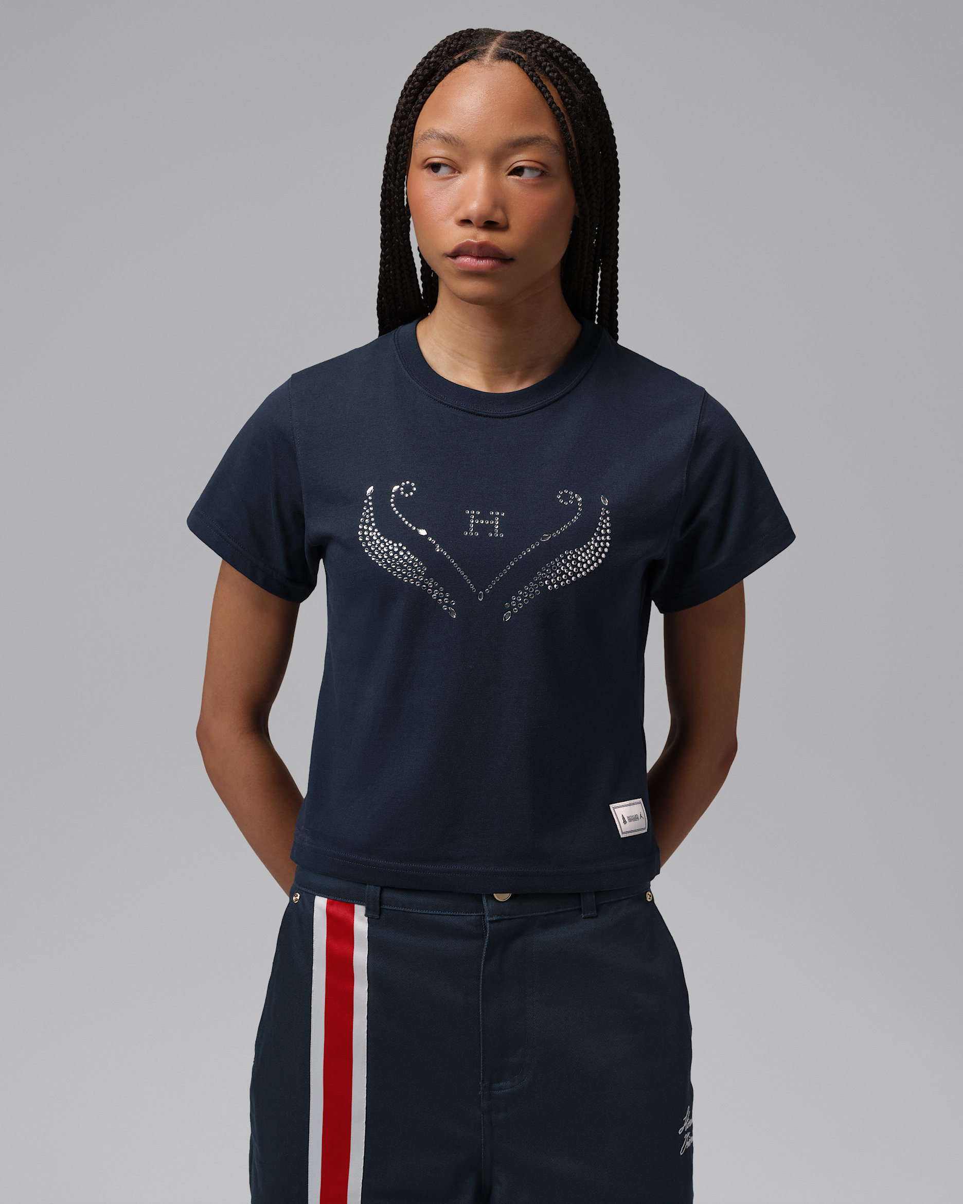Jordan Brooklyn x Howard University Women's Graphic Girlfriend T